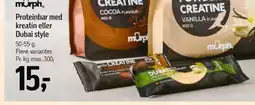 Føtex Proteinbar med kreatin eller dubai style tilbud