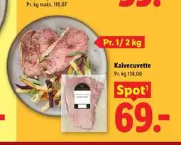 Lidl Kalvecuvette tilbud