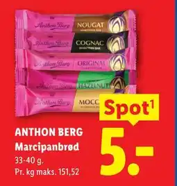 Lidl ANTHON BERG Marcipanbrød tilbud