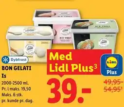 Lidl BON GELATI Is, App-pris tilbud