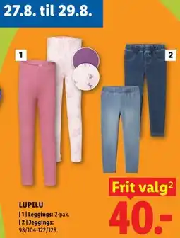 Lidl LUPILU Leggings tilbud