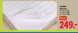 Lidl LIVARNO Topmadras tilbud