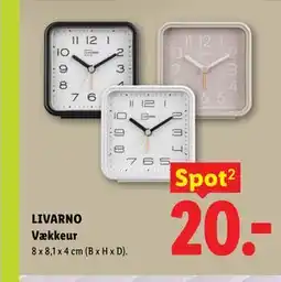 Lidl LIVARNO Vækkeur tilbud