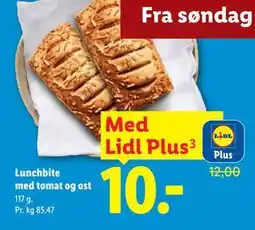 Lidl Lunchbite med tomat og ost, App-pris tilbud