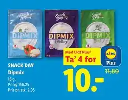 Lidl SNACK DAY Dipmix, App-pris tilbud