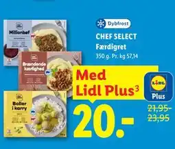 Lidl CHEF SELECT Færdigret, App-pris tilbud