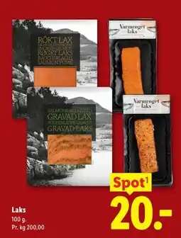 Lidl Laks tilbud