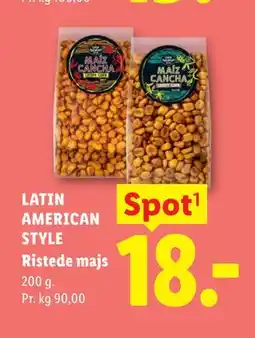 Lidl LATIN AMERICAN STYLE Ristede majs tilbud