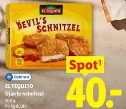 Lidl EL TEQUITO Djævle-schnitzel tilbud