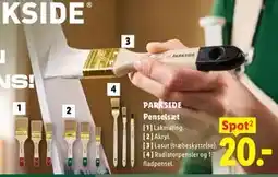 Lidl PARKSIDE Penselsæt tilbud