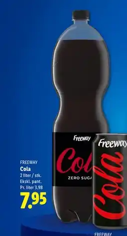 Lidl FREEWAY Cola tilbud