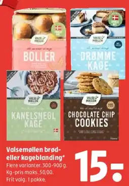Coop 365 Valsemøllen brød- eller kageblanding tilbud