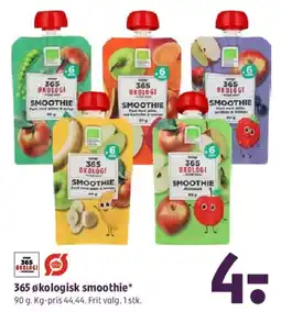 Coop 365 365 økologisk smoothie tilbud