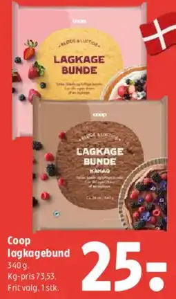 Coop 365 Coop lagkagebund tilbud