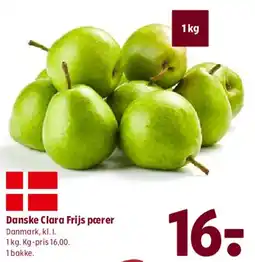 Coop 365 Danske Clara Friis pærer tilbud