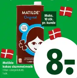 Coop 365 Matilde kakao skummetmælk tilbud