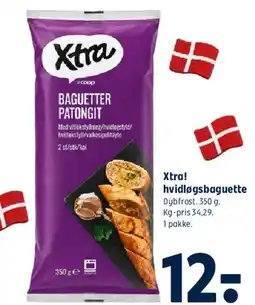 Coop 365 Xtra! hvidløgsbaguette tilbud