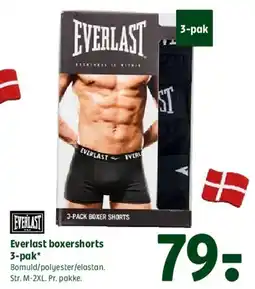 Coop 365 Everlast boxershorts 3-pak tilbud