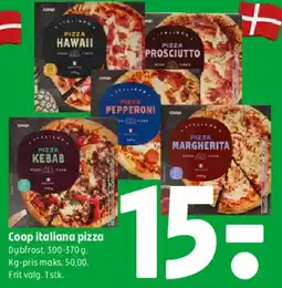 Coop 365 Coop italiana pizza tilbud