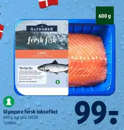 Coop 365 Glyngøre fersk laksefilet tilbud