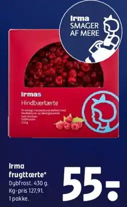 Coop 365 Irma frugttærte (hindbærtærte) tilbud