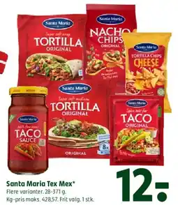 Coop 365 Santa Maria Tex Mex tilbud