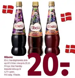 Coop 365 Ribena tilbud