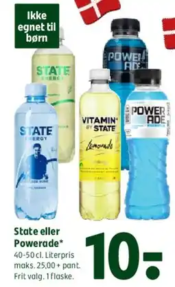 Coop 365 State eller Powerade tilbud