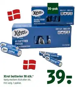 Coop 365 Xtra! batterier 30 stk. tilbud