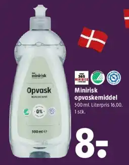 Coop 365 Minirisk opvaskemiddel tilbud