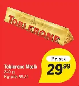Toblerone Mælk
