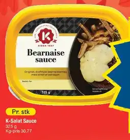 Fakta Tyskland K-Salat Bearnaise sauce tilbud