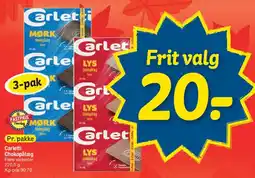 Fakta Tyskland Carletti Chokoladepålæg (3-pak) tilbud