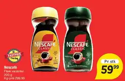 Fakta Tyskland Nescafé tilbud