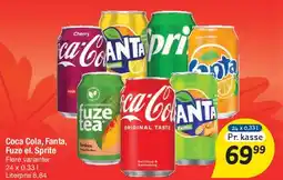 Fakta Tyskland Coca Cola, Fanta, Fuze el. Sprite tilbud