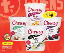 Fakta Tyskland Cheasy Skyr 1 kg tilbud