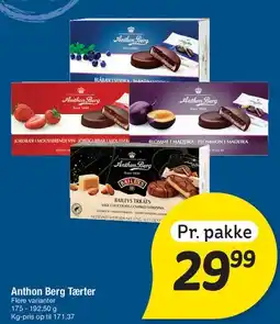 Fakta Tyskland Anthon Berg Tærter tilbud