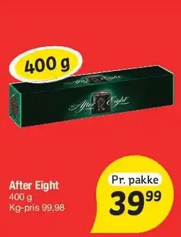 Fakta Tyskland After Eight tilbud