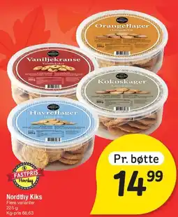 Fakta Tyskland Nordthy Kiks (flere varianter) tilbud