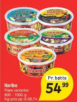 Fakta Tyskland Haribo bøtte tilbud