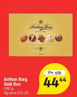 Fakta Tyskland Anthon Berg Gold Box tilbud