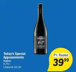 Fakta Tyskland Today's Special Appassimento tilbud
