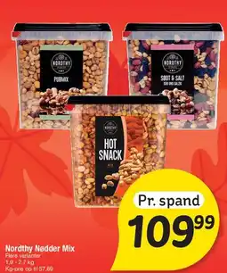 Fakta Tyskland Nordthy Nødder Mix tilbud