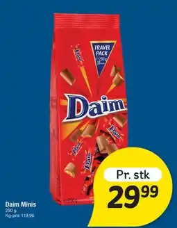 Fakta Tyskland Daim Minis tilbud