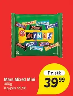 Fakta Tyskland Mars Mixed Mini tilbud