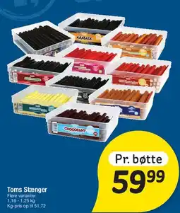 Fakta Tyskland Toms Stænger tilbud