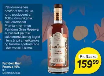 Patridom Gran Reserva 40%