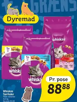 Fakta Tyskland Whiskas Tørfoder tilbud