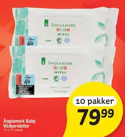 Fakta Tyskland Änglamark Baby Vådservietter tilbud