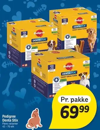 Fakta Tyskland Pedigree Denta Stix tilbud